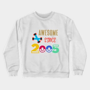 19th birthday gift Crewneck Sweatshirt